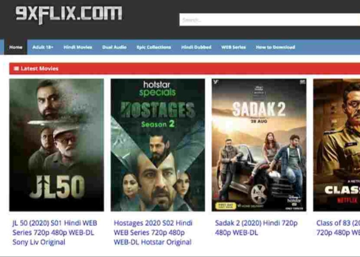 9xflix homepage 2022