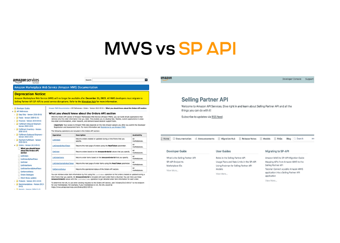 Amazon SP API VS MWS Which One Should You Choose