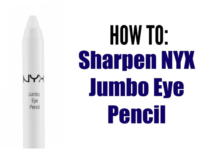 How to Sharpen Nyx Jumbo Eye Pencil