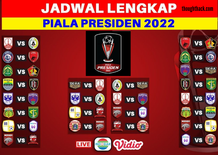 Jadwal Piala Presiden 2022