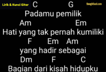 Chord Kekasih Bayangan
